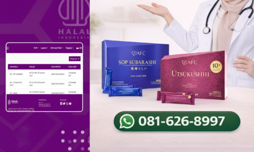 Sertifikat halal AFC Jepang subarashi utsukushhii