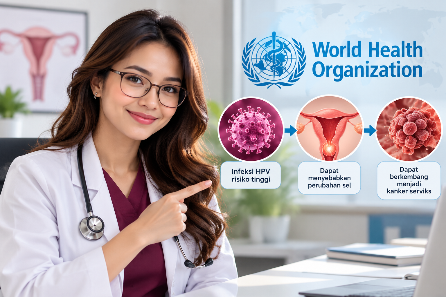 Penyebab Kanker Serviks: Kenali HPV, Merokok dan Faktor Risikonya