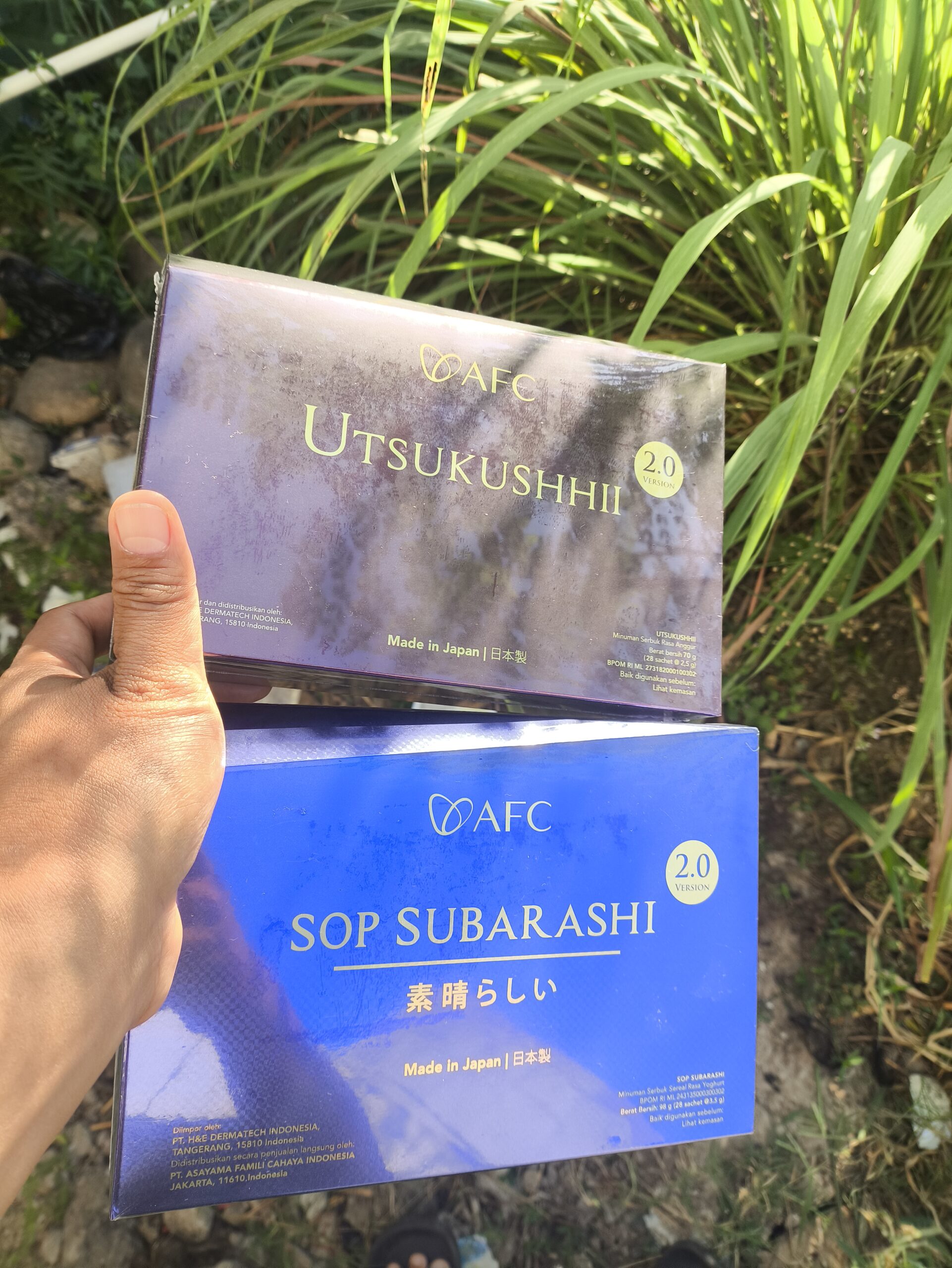 Utsukushhii Gold AFC Jepang kandungan dan informasi produk
