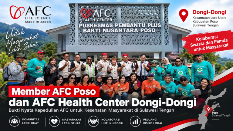 Member AFC Poso dan AFC Health Center Dongi-Dongi