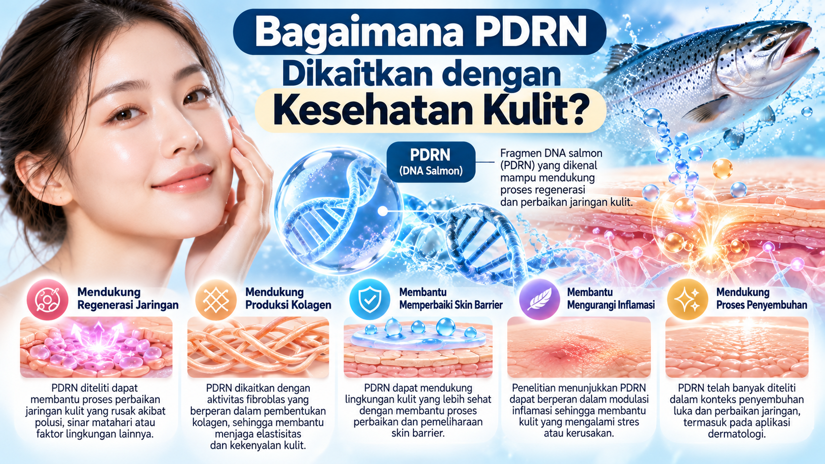 Bagaimana PDRN Dikaitkan dengan Kesehatan Kulit?